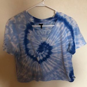 Tie dye crop top